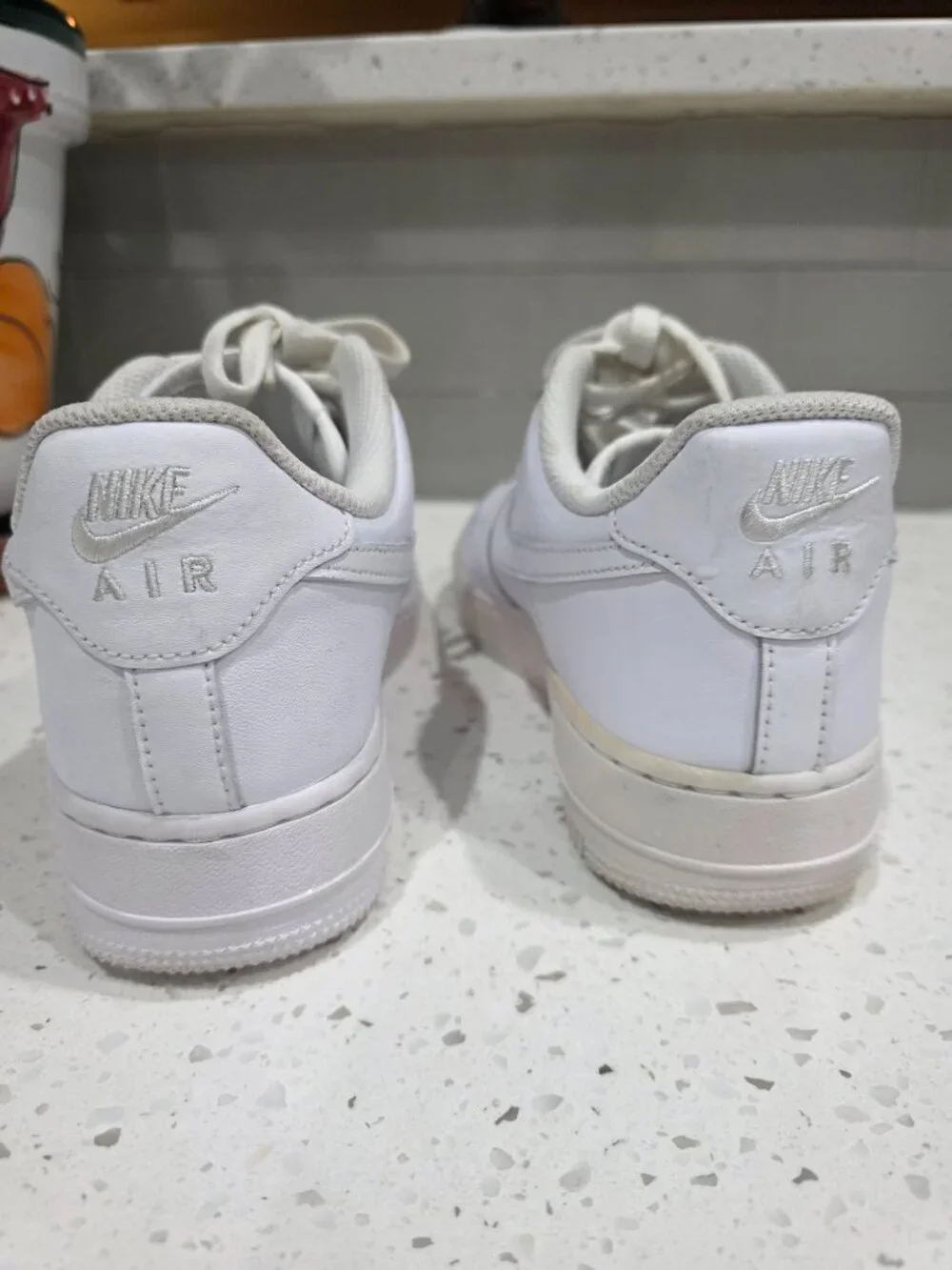 Nike Air Force 1 Low '07 Triple White Size 8.5M / 10W CW2288-111